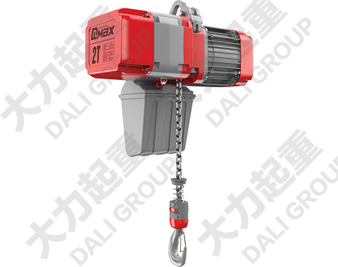 2噸DLER環(huán)鏈電動葫蘆掛鉤式
